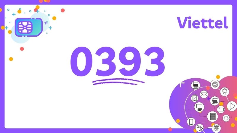 Đầu số 0393 l&agrave; mạng Viettel